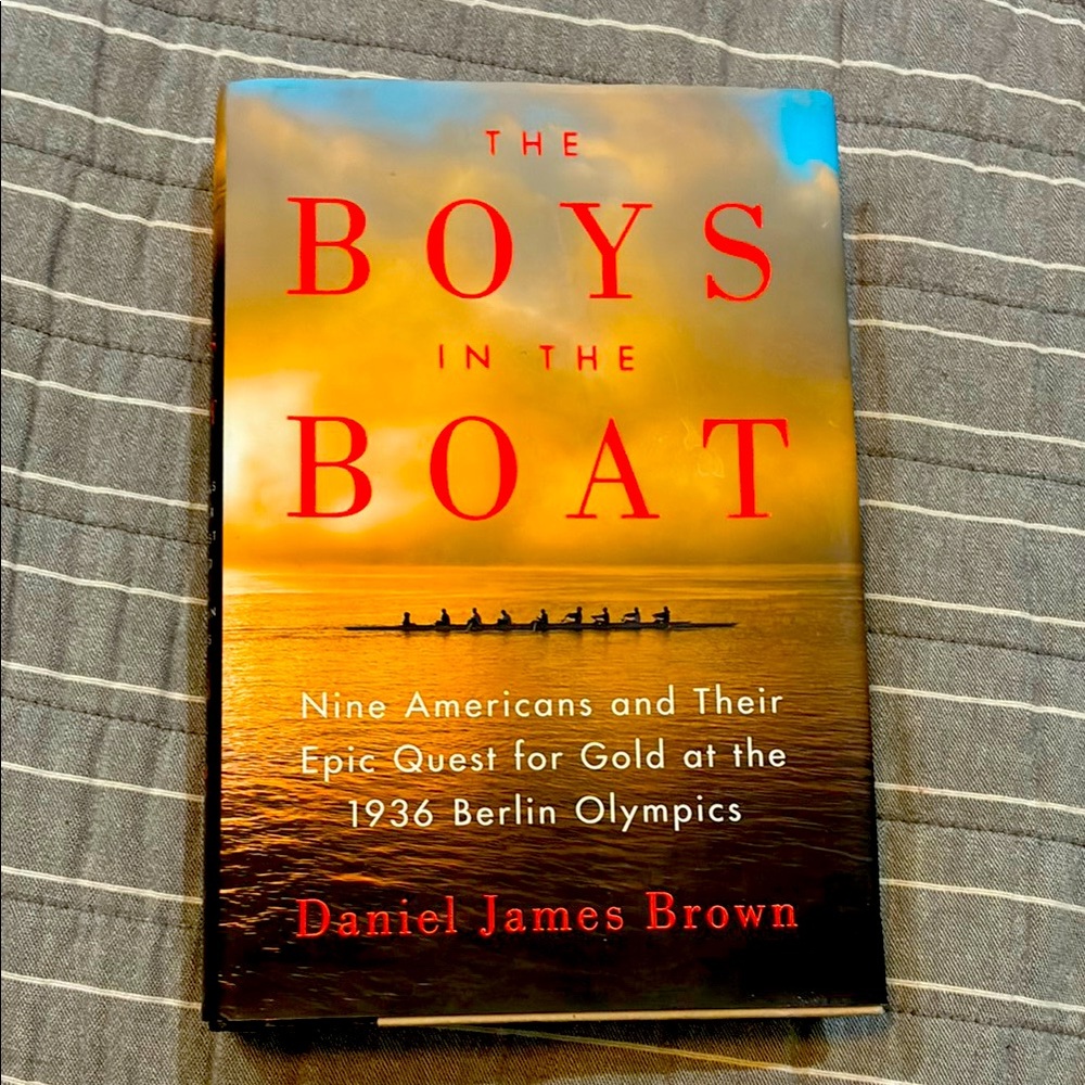 The boys in the boat book by Daniel James brown